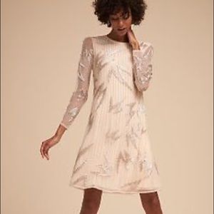 BHLDN Jolie Dress Size Lightning Volt Shift Dress